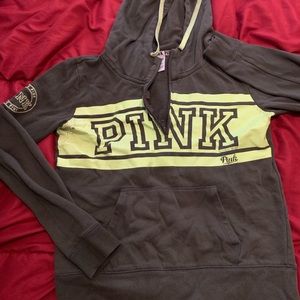 VS Pink half zip